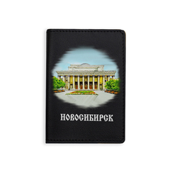 Обложка на паспорт "Театр оперы и балета", черная
