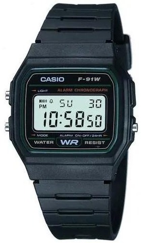Наручные часы Casio F-91W-3 фото