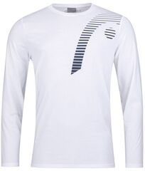 Теннисная футболка Head Club 21 Cliff LS M - white
