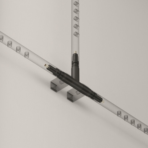 Фиксатор для накладного монтажа штанговой системы Maytoni AXITY CA007TC-B