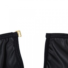 Кожаная сорочка-грация Ohyeah с пажиками и чокером, M-L