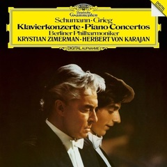 Krystian Zimerman, Berlin Philharmonic, Herbert von Karajan / Schumann & Grieg Piano Concertos (LP)