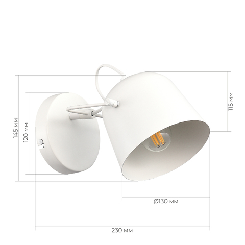 Светильник настенный Evoluce Blank SLE1805-501-01