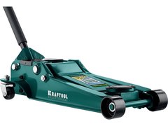 KRAFTOOL UNIVERSAL, 3.5 т, 95 - 552 мм, для СТО, универсальный подкатной домкрат (43454-3.5)
