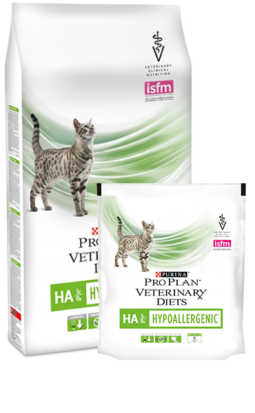 ProPlan Veterinary Diets HA Hypoallergenic гипоаллергенный корм для кошек -  купить по выгодной цене | ЗООВЕТ УМКА