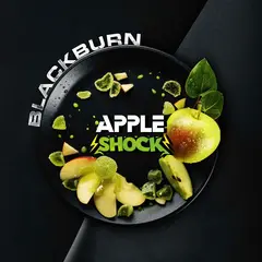 Табак Black Burn Apple Shock (Кислое Яблоко) 200г