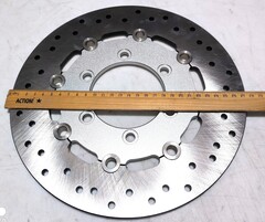 Диск тормозной передний на Yamaha XVS 400 / XVS 650 1996-2004 г.в.