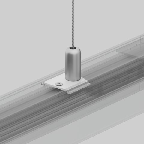 Крепление для троса магнитного шинопровода Maytoni Technical TRA004HP-21W белый