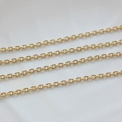 Цепочка 3*4 мм, позолота, 10 см, А030-2 ( 10 см)