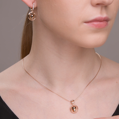 3020491 - Серьги Пантеры из золота с бриллиантами и изумрудами