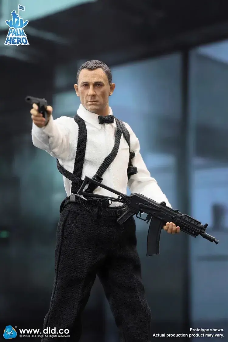 Фигурка Агент 007 Джеймс Бонд 1/12