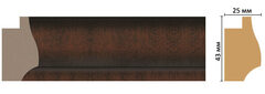 Багет Decomaster FM20-1 43*25*2850мм