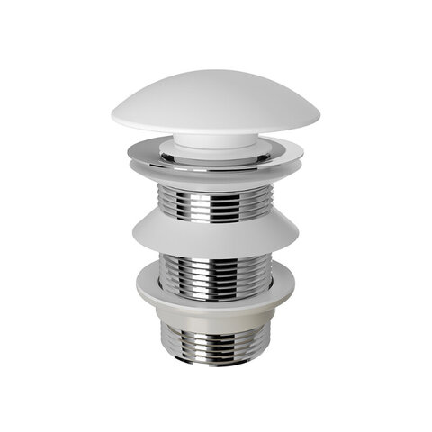 Aqueduto RAL0120 AQD RALO Донный клапан керамический Push-Open, белый матовый