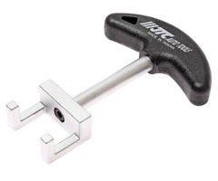 JTC-4615 - Съемник катушек зажигания (VW AUDI 4-х цилиндровые 1.4/1.6 T10094A) JTC - Комплектация 

Съемник катушек зажигания.


Описание

Инструмент предназначен для снятия катушек зажигания с блока двигателя Volkswagen, Audi.
Особая конструкция рабочей части съемника позволяет аккуратно демонтировать катушку зажигания без ее повреждения.
Оригинальный номер: T10094A.


Применение

VW Bora, Golf, новый Beetle, Passat, Polo, Touran 1,4/1,6 л., Lupo 4-Zyl. FSI, Phaeton, T4, BBV, BKY1,4.