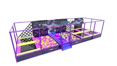 Батутный комплекс «Планета бурь» (16х5х3)