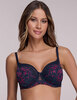 Бюстгальтер полупоролон Ava SENSATION 2182 PU navy blue