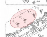 Brother lm4994001 - SEPARATE CLAW ASSY 15/3 (WASLM4866001)