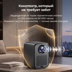 Проектор Cactus CS-PRC.07B.Full HD-A LCD 9400Lm LS 350Lm ANSI (1920x1080) 2000:1 ресурс лампы:50000часов 1xUSB typeA 1xHDMI 1кг — фото 3