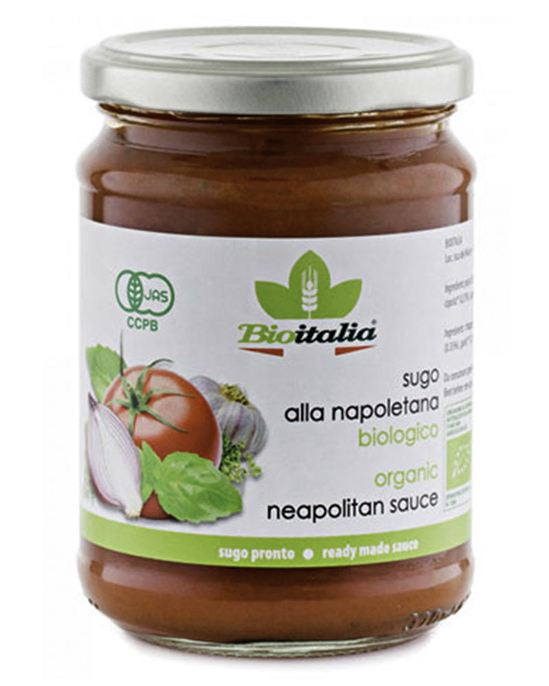 Bioitalia Neapolitan sauce 350 gr