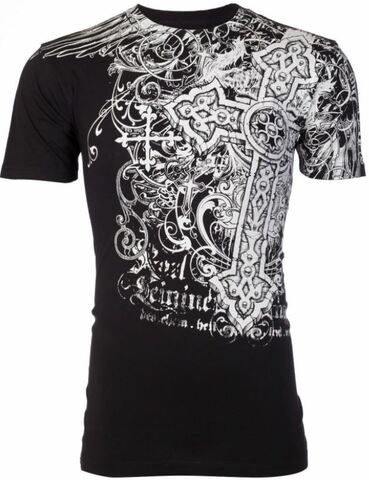 Футболка Sudden Impact Black White Archaic от Affliction