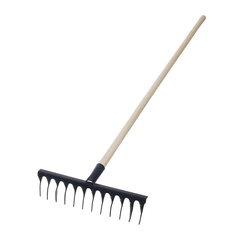 Грабли витые 14 зубов, с черенком 1200 мм (лист 2,0) 1 сорт---