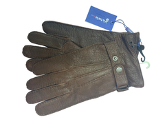Перчатки. Мужские. Материал верха: Кожа оленя. Подклад: Трикотаж-шерсть. Наружний шов, ручная работа. 5 шт в упаковке.