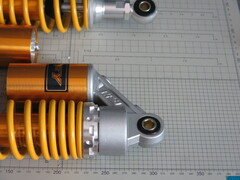 Амортизаторы жёлтые RFY 280мм CB400 ZRX400 XJR400