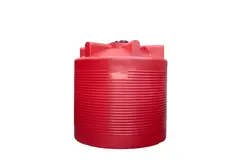 Емкость цилиндрическая транспортная Пластерра PT VLT 5000 л. (5500 л.) вертикальный (2000x2000x2000см;140кг;красный) - арт.560124
