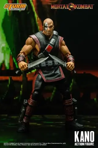 Фигурка Кано масштаб 1/12 Мортал Комбат Storm Collectibles