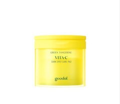 Goodal Green Tangerine Vita C Dark Spot Care Pad осветляющие тонер-пэды с витамином C
