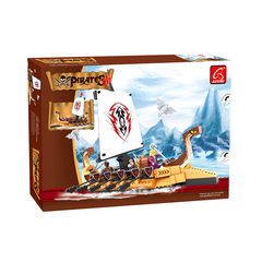 Игровой конструктор Ausini 27705 ПИРАТЫ (431 деталь в наборе)