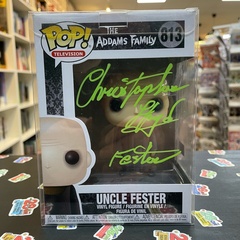 Фигурка Funko POP! The Addams Family: Uncle Fester (813) (С автографом Christopher Lloyd)