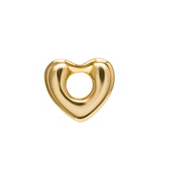 Шарм маленькое пухлое Сердце, gold