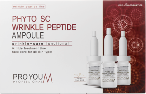 Pro You Концентрат Phyto SC Wrinkle Peptide Ampoule, 8 мл | Phyto SC Wrinkle Peptide Ampoule
