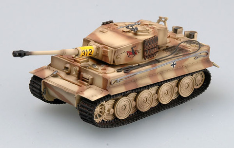Модель Танк масштаб 1:72 Тигр 1 505-й танковый батальон Армия Германии