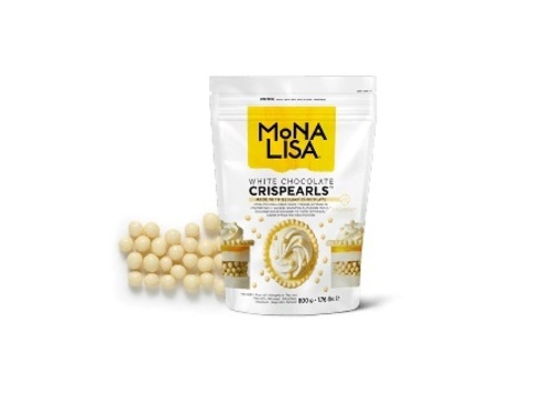 Жемчужины из белого шоколада Crispearls,Callebaut, 800 гр