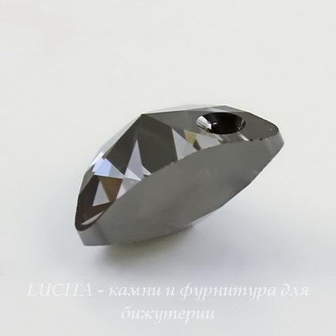 6628 Подвеска Сваровски Треугольник Crystal Silver Night (12 мм) ()