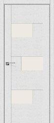 Дверь Легно-39 / Цвет Virgin / Стекло Magic Fog / Двери Браво