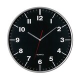 Настенные часы HEMERA, чёрный с логотипом