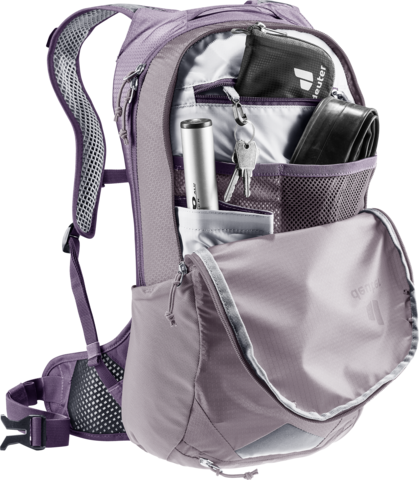 Картинка рюкзак велосипедный Deuter Race Air 10 Lavender-Purple - 5