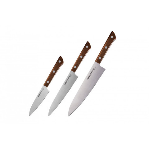 Набор из 3-х ножей Samura Harakiri SHR-0220WO/K