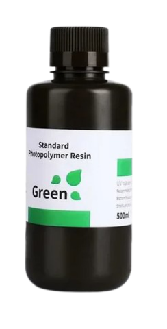 Фотополимер Elegoo Standart Resin зеленый полупрозрачный 1л