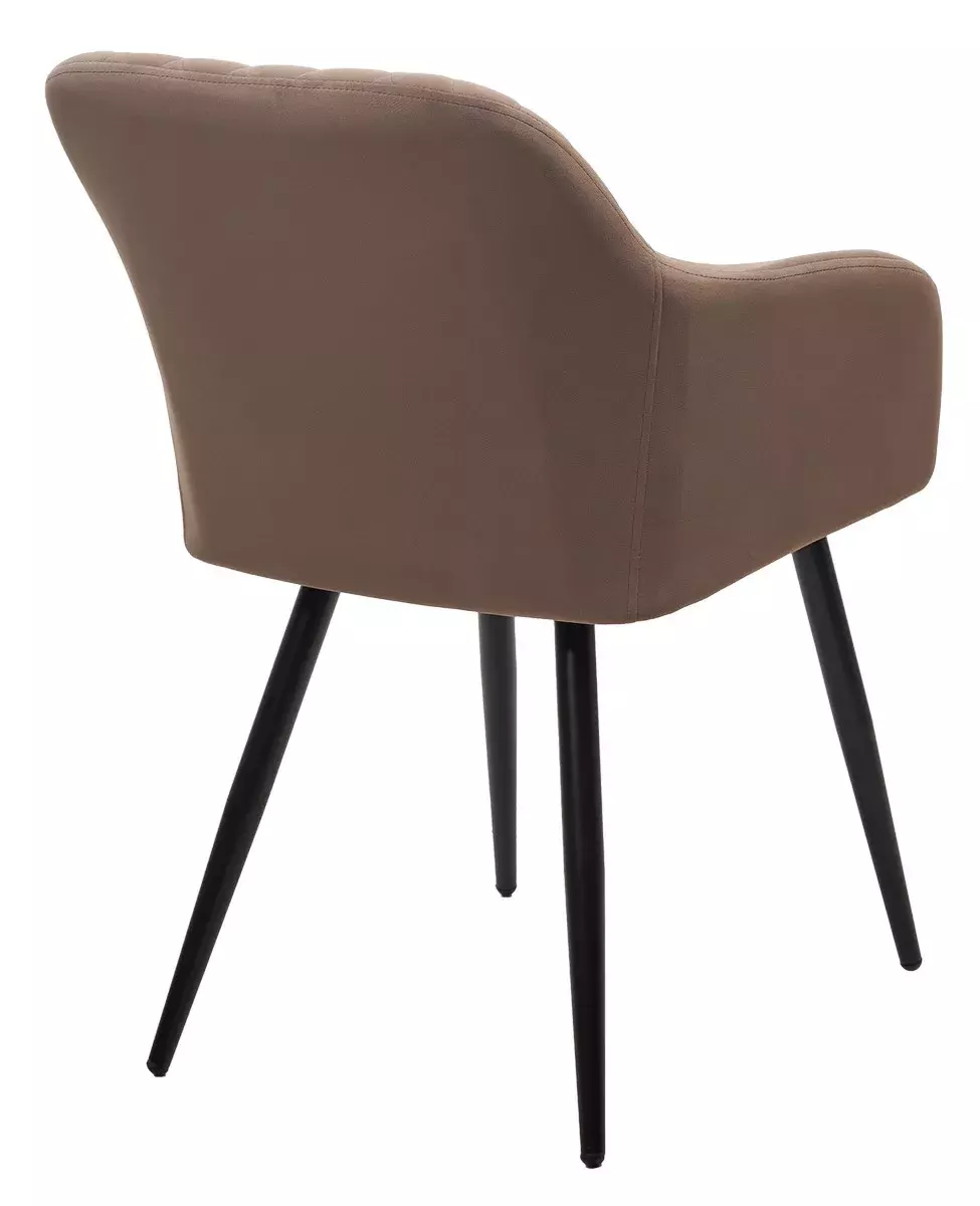Стул BRANDY 505-5 Тауп, велюр беспальчиковый / черный каркас, М-City
