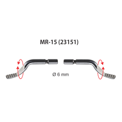Лезвие для фаскоснимателя d.6,0мм MR-15 HSS Multi-Cutting CP GRATEX 23151