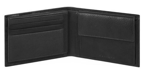 Кошелек мужской Piquadro Kobe PU1392S105R/N чёрный натур.кожа