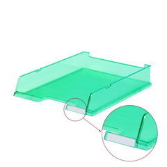 Лоток для бумаг HAN с инд.окном прозрачно-бирюзовый арт.HA1020/261, C4