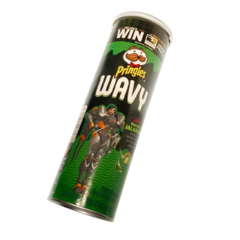 Чипсы Pringles Wavy со вкусом жаренного халапеньо