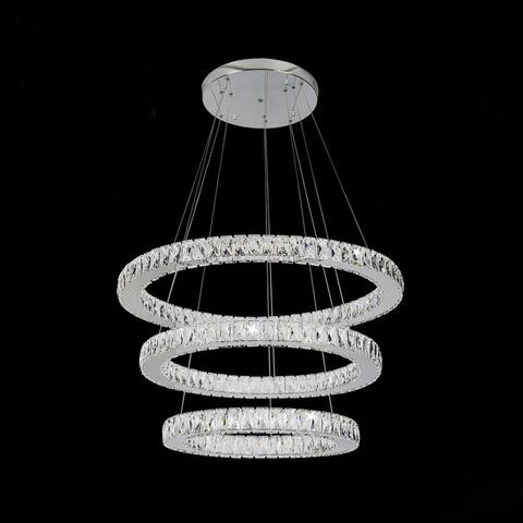 Подвесная светодиодная люстра Citilux Olimpia EL330P90.1