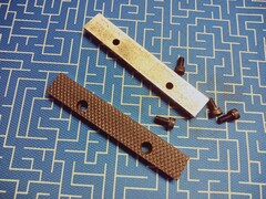 Губки сменные для тисков КОБАЛЬТ 125 мм.(2 шт. + крепёжные винты в комплекте), коробка (914-772)