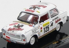 Trabant P601 #125 (M.Kahlfuss, R.Bauer) Rally Monte Carlo 1995 RAC059 IXO 1:43